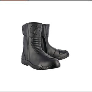 Oxford Men's Black Motorcycle Boots